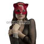 Маска Кошечки Feral Feelings Catwoman Mask, красная - Фото №1