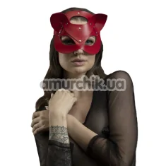 Маска Кошечки Feral Feelings Catwoman Mask, красная - Фото №1