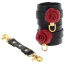 Фиксаторы для рук Taboom Wild Roses Wrist Cuffs, черные - Фото №1