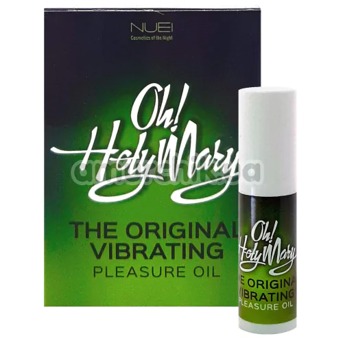 Возбуждающее масло с эффектом вибрации Oh! Holy Mary The Original Vibrating Pleasure Oil, 6 мл