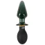 Анальна пробка з вібрацією Anos Double-Ended Butt Plug With Vibration, чорна - Фото №2