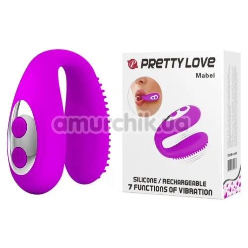 Вибратор для орального секса Pretty Love Mabel, розовый