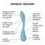 Вібратор для точки G Satisfyer G-Spot Flex 5+, бірюзовий - Фото №6