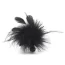 Пір'їнка для пестощів Bijoux Indiscrets Pom Pom Feather Tickler, чорна - Фото №1