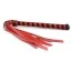 Батіг Deluxe Cat-O-Nine Tails, червоний - Фото №2