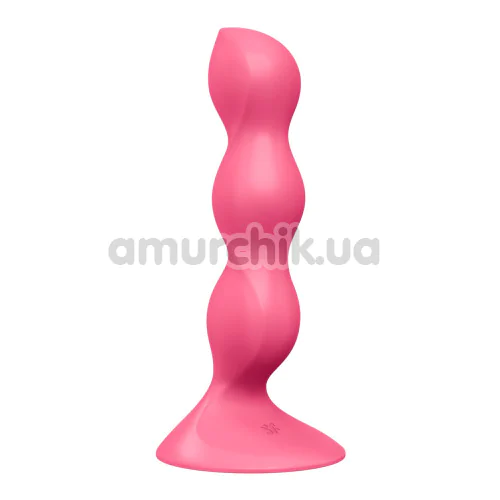 Фалоімітатор Satisfyer Triple Ball-R, рожевий