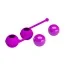 Вагинальные шарики Pretty Love Kegel Tighten Up III, фиолетовые - Фото №5