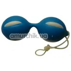 Вагинальные шарики Geisha Lastic Balls Perfect голубые - Фото №1
