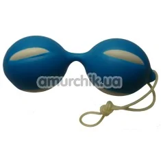 Вагінальні кульки Geisha Lastic Balls Perfect блакитні - Фото №1