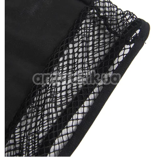 Платье Star Night Wetlook Leather Sexy Mini Dress, черное