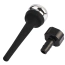 Інтимний душ Black Mont Tapered Silicone Enema Attachment 4.4, чорний - Фото №2
