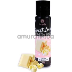 Оральный гель Secret Play Foreplay Gel Sweet Love White Chocolate - белый шоколад, 55 мл - Фото №1