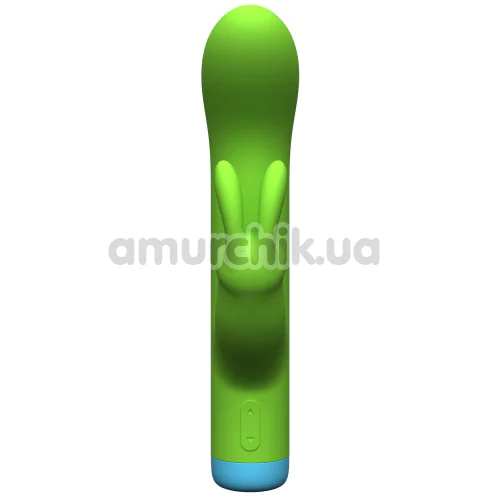 Вибратор Party Color Toys Juny, салатовый