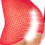 Платье-сетка Bad Intentions Fishnet Dress, красное - Фото №3
