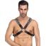 Портупея мужская Star Night Chest Harness C81207, черная - Фото №1