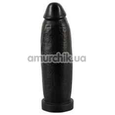 Фаллоимитатор Realistixxx Real Giant Dildo 9.1 см, черный - Фото №1
