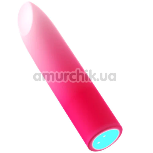 Клиторальный вибратор Party Color Toys Lippy, розово-белый