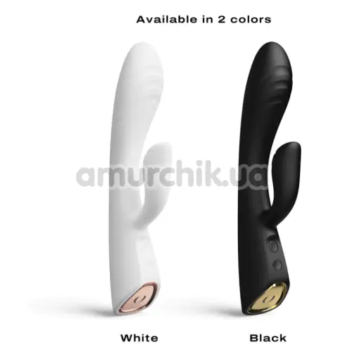 Вибратор с подогревом Dorcel Flexi Rabbit, черный