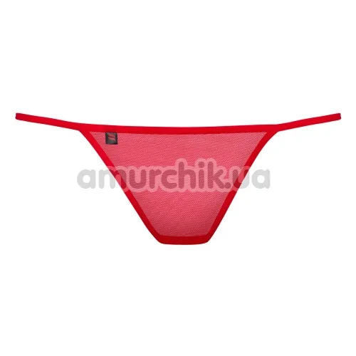 Трусики-стринги Obsessive Luiza Thong, красные