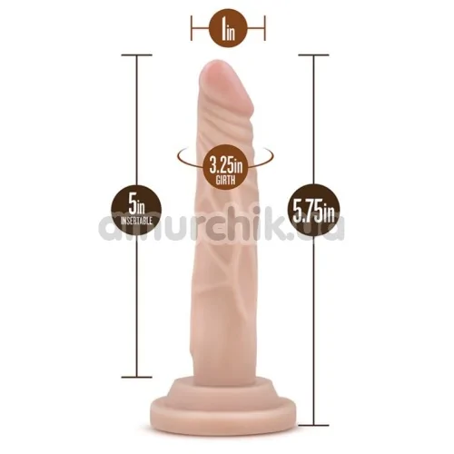 Фалоімітатор Dr. Skin Mini Cock 5, тілесний
