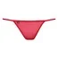 Трусики-стринги Obsessive Luiza Thong, красные - Фото №5