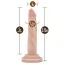 Фалоімітатор Dr. Skin Mini Cock 5, тілесний - Фото №6