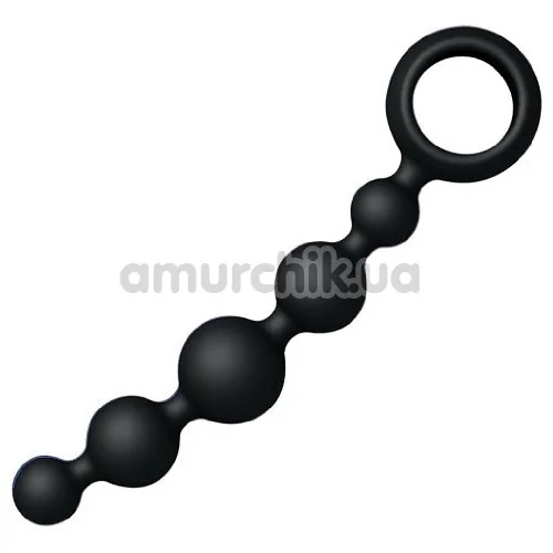 Анальний ланцюжок Joyballs Anal Wave Short, чорний