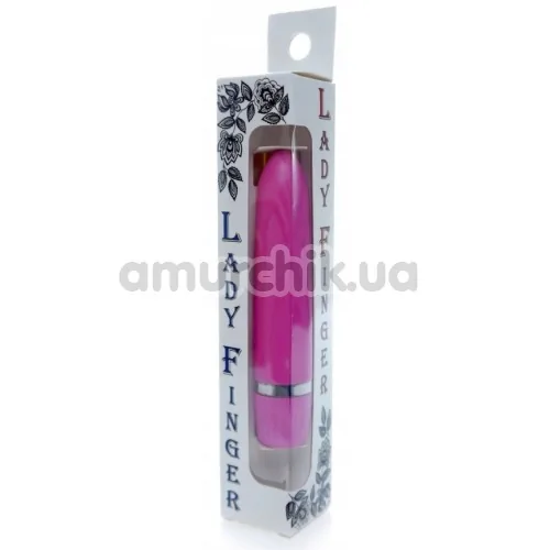 Кліторальний вібратор Boss Series Lady Finger 12 Function,, рожевий