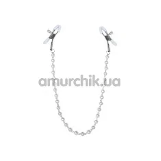 Затискачі для сосків Feral Feelings Nipple Clamps Pearls, білі - Фото №1