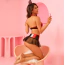 Костюм медсестри JSY Sexy Lingerie 8306, чорний: бюстгальтер + спідниця + головний убір + трусики-стрінги + стетоскоп - Фото №5