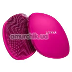 Щетка для лица Geske Facial Brush 4 in 1, ярко-розовая - Фото №1
