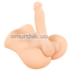 Мастурбатор с фаллоимитатором Realistixxx Deluxe Man 02, телесный - Фото №1