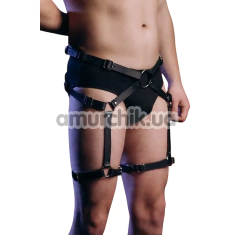 Гартеры мужские Candy Hero MG2 Leather, черные - Фото №1