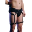 Гартеры мужские Candy Hero MG2 Leather, черные - Фото №1