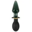 Анальна пробка з вібрацією Anos Double-Ended Butt Plug With Vibration, чорна - Фото №1