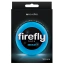 Эрекционное кольцо Firefly Halo Medium голубое, светящееся в темноте - Фото №2