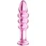 Анальная пробка Love Toy Glass Romance Dildo, розовая - Фото №1