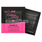 Оральный лубрикант с согревающим эффектом Intt Cotton Candy - сахарная вата, 2 мл - Фото №1