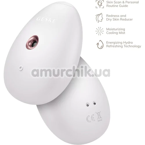 Увлажнитель для кожи лица Geske Facial Hydration Refresher 4 in 1 Oval, кремовый