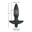 Анальная пробка с вибрацией Black Velvets Small Vibrating Plug - Фото №4