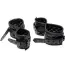 Фіксатори для рук і ніг X-Play Wrist And Ankle Cuffs, чорні - Фото №1