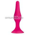 Анальная пробка Virgite Anal Plug E4, розовая - Фото №1