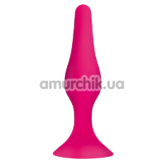 Анальная пробка Virgite Anal Plug E4, розовая - Фото №1