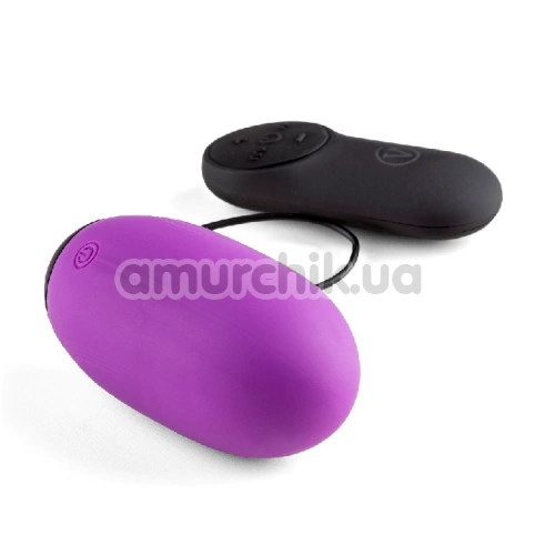 Виброяйцо Virgite Eggs Rechargeable G6, фиолетовое