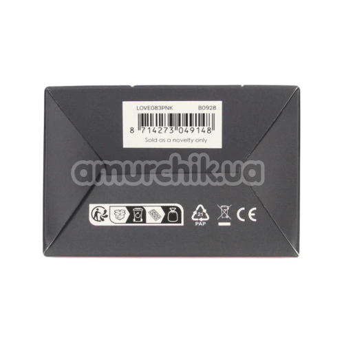 Вібратор Loveline Flapping G-Spot Rabbit Vibrator, рожевий