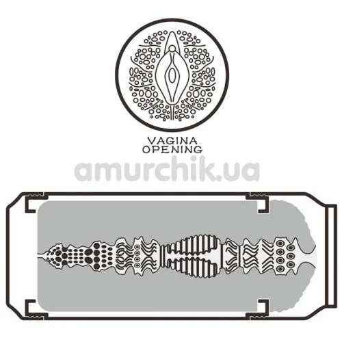 Искусственная вагина Pleasure Brew Wild Ale, коричневая