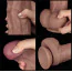 Фаллоимитатор Dual-Layered Silicone Nature Cock LV411301, светло-коричневый - Фото №20