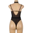 Боди Star Night Collar Chain Mesh Teddy, черное - Фото №11