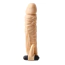 Насадка на пенис с вибрацией Virgite Sleeves Realistic Sleeve Penis Sheath S4, телесная - Фото №2
