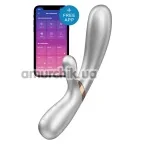 Вибратор с подогревом Satisfyer Hot Lover, серебряный - Фото №1